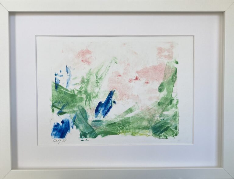 Billedkunstner lis kjaergaard monotopi 30 x 40